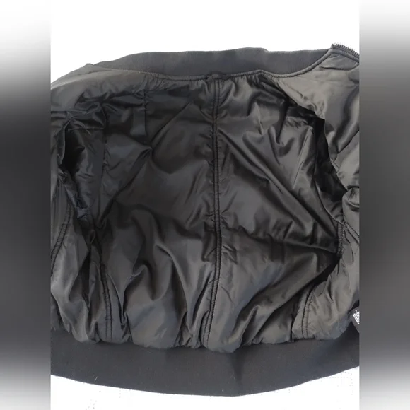 & Other Stories Black Bomber Jacket 8 - Picture 6 of 10